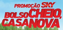 www.skycasanova.com.br, Promoção SKY Bolso Cheio, Casa Nova