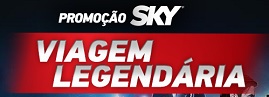 www.skywarner.com.br, Promoção Sky Viagem Lendária