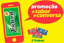 www.maisconversacomtrident.com.br, Promoção Trident +Conversa +Sabor