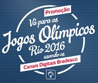 banco.bradesco/promocaocanais, Promoção Jogos Olímpicos Canais Digitais Bradesco