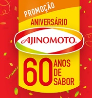 www.promocaoajinomoto.com.br, Promoção Aniversário Ajinomoto 60 Anos de Sabor