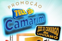 Promoção Tele Sena no Camarim do Zezé di Camargo e Luciano