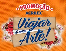 www.viajareumaarte.com.br, Promoção Acrilex Viajar é Uma Arte