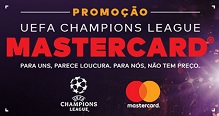 Promoção UEFA Champions League Mastercard