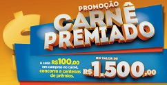 www.casasbahia.com.br/carnepremiado, Promoção Casas Bahia Carnê Premiado