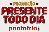 www.promocaopresentetododia.com.br, Promoção PontoFrio Presente Todo Dia