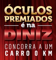www.oticasdiniz.com.br, Promoção Óculos Premiado é na Diniz