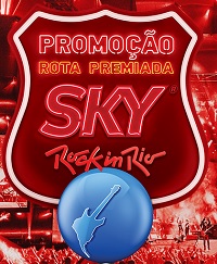 www.skyrockinrio.com.br, Promoção SKY Rock in Rio Rota Premiada