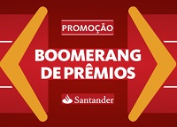 www.santander.com.br/promocaocartao, Promoção Boomerang de Prêmios Santander
