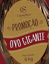 www.promocaocacaushow.com.br, Promoção Ovo Gigante Cacau Show 2018