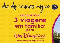 www.cea.com.br/promocao-disney-cea, Promoção dia das crianças C&A Disney 2018