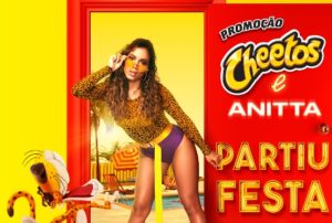 www.cheetos.com.br/promocao, Promoção Cheetos e Anitta partiu festa