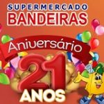 www.bandeiras21anos.com.br, Promoção Bandeiras Supermercado 21 anos