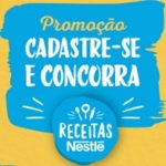 www.receitasnestle.com.br/promocao, Promoção Cadastre-se e concorra receitas Nestle