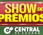www.showdepremioscentraldeadubos.com, Promoção Show de prêmios Central de Adubos